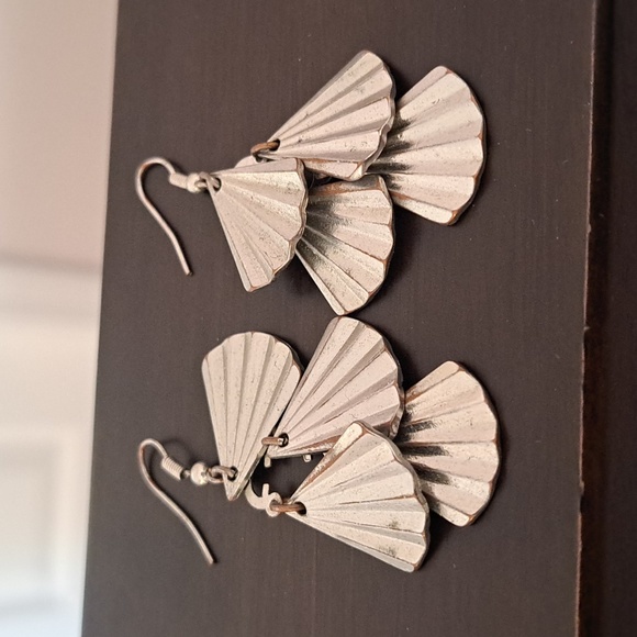 Silver teal gem jewelry set - Picture 3 of 3